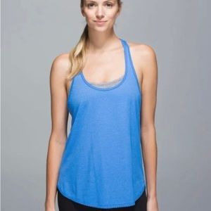 NWT lululemon women’s 105 F singlet sz 10 lightweight Luon fabric